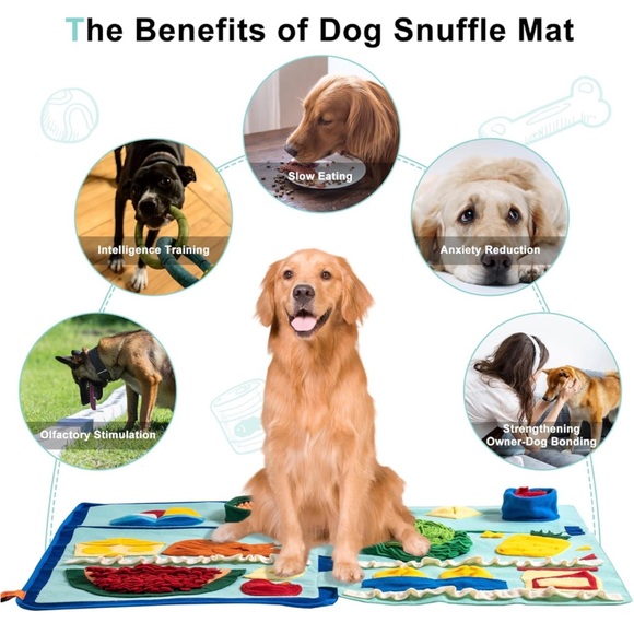AS IS New Extra Large dog treat snuffle mat - refrigerator theme - Picture 3 of 11